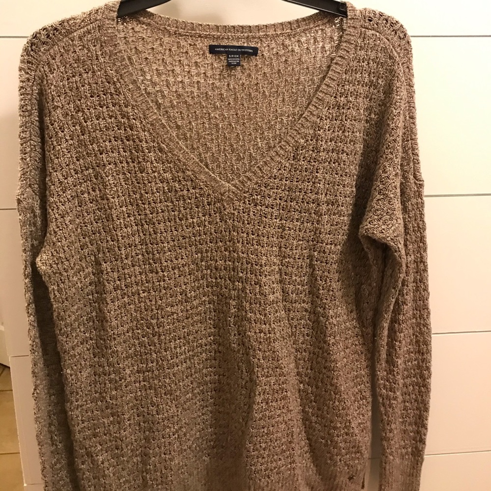Brown sweater